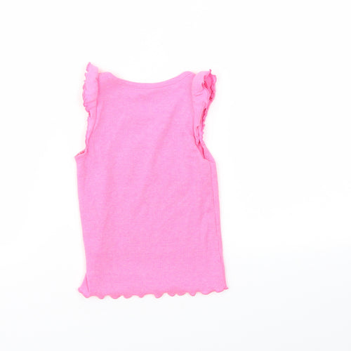 F&F Girls Pink   Basic T-Shirt Size 2-3 Years