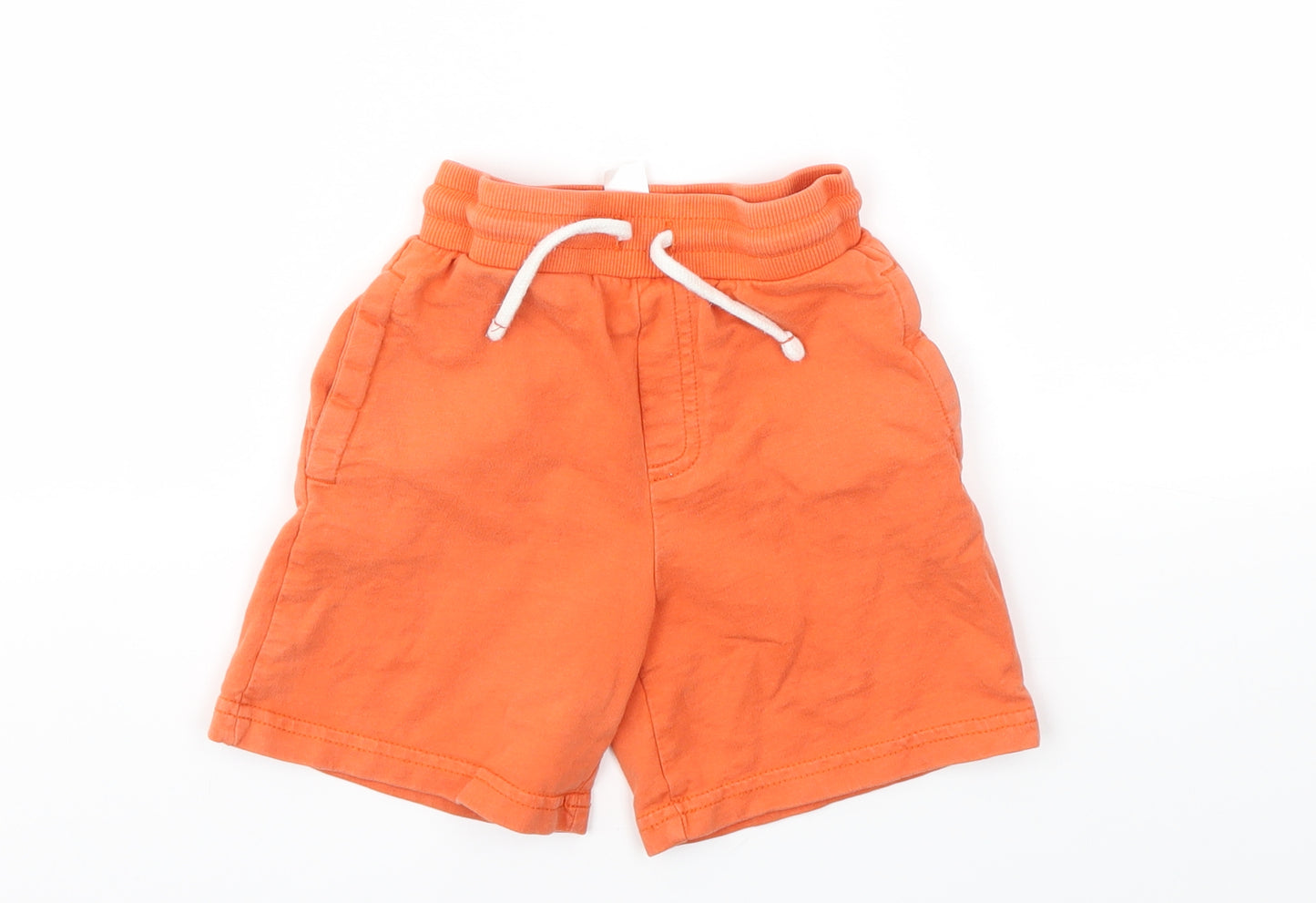 George Boys Orange   Sweat Shorts Size 3-4 Years