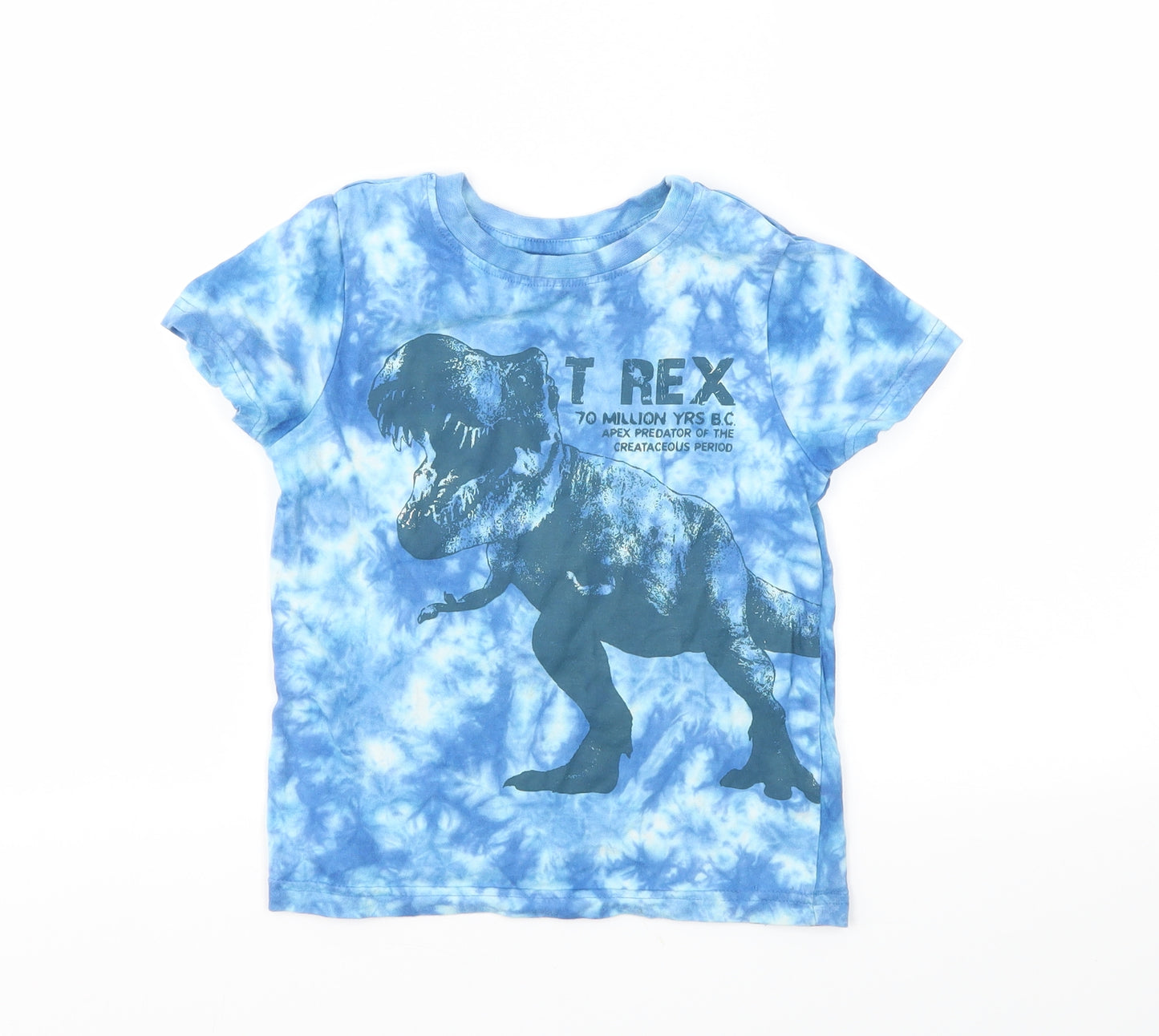 Nutmeg Boys Blue   Basic T-Shirt Size 4-5 Years