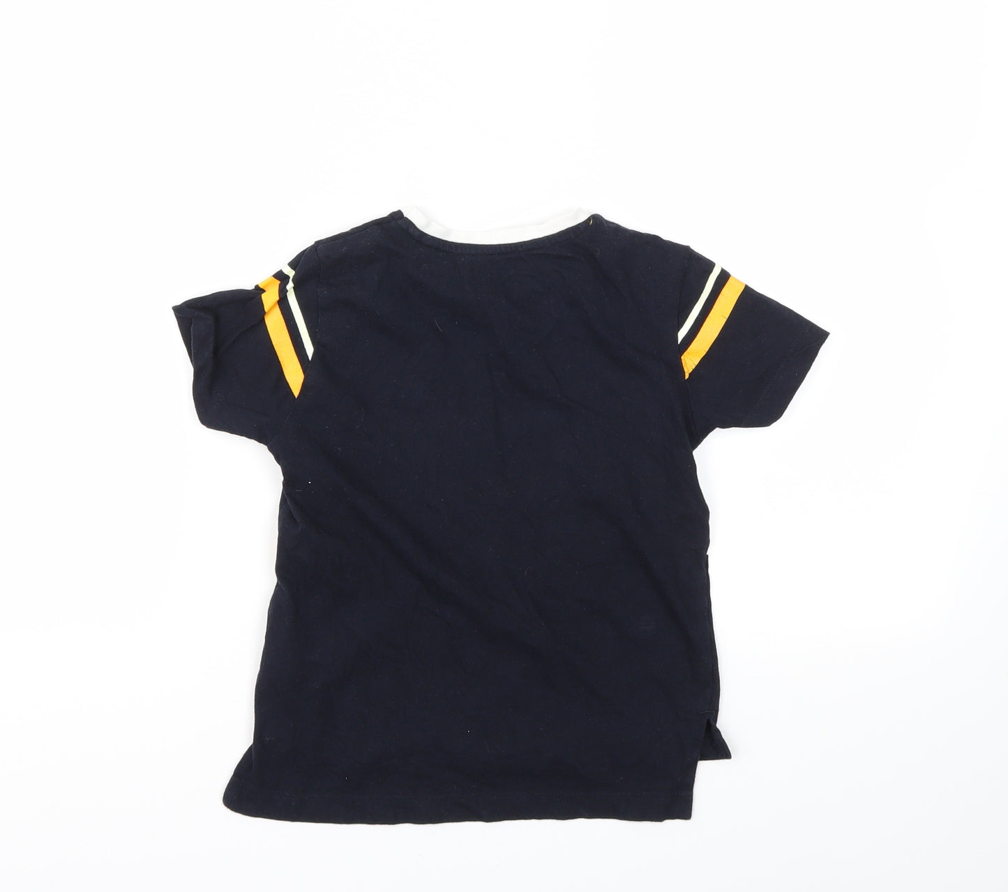 Primark Girls Blue   Basic T-Shirt Size 4-5 Years