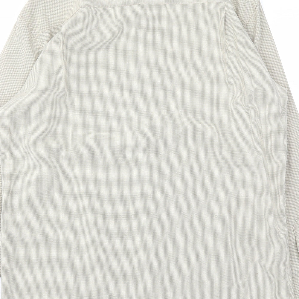 M&S Mens Beige    Dress Shirt Size M