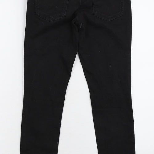 NEXT Girls Black  Denim Skinny Jeans Size 12 Years