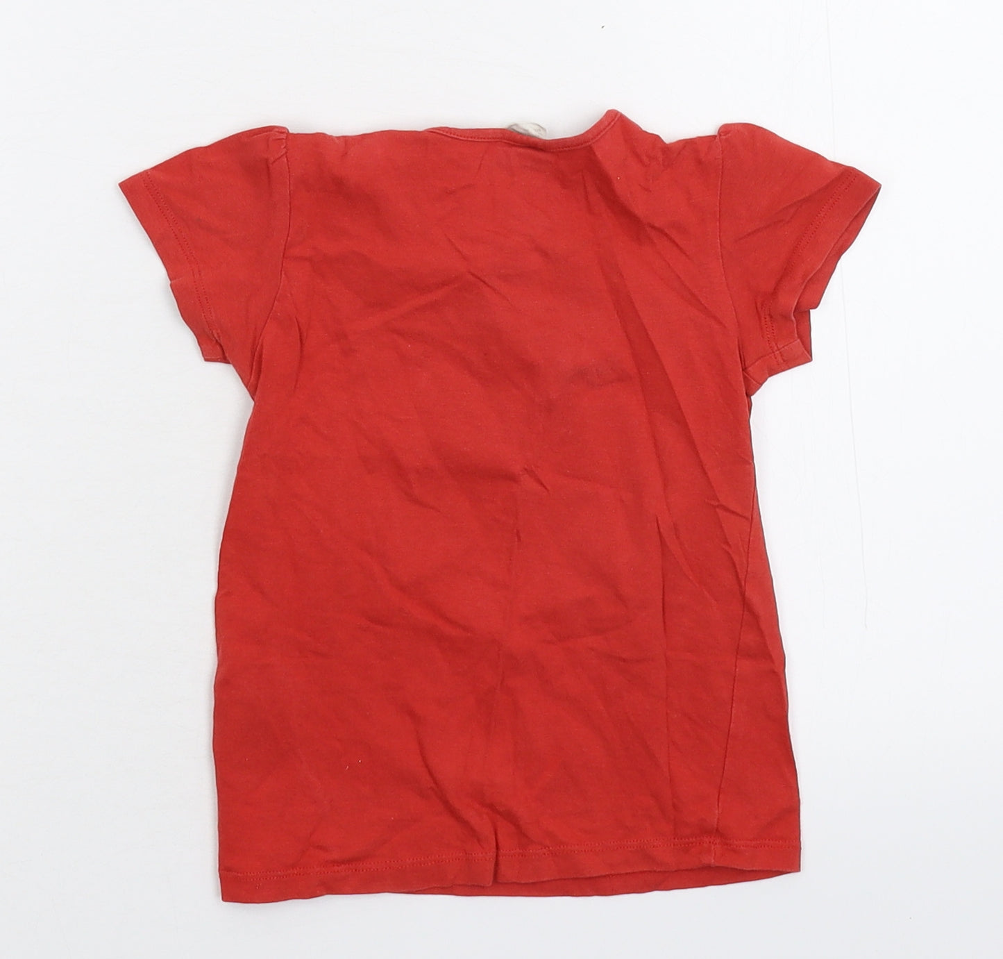 H&M Baby Red   Basic T-Shirt Size 12-18 Months