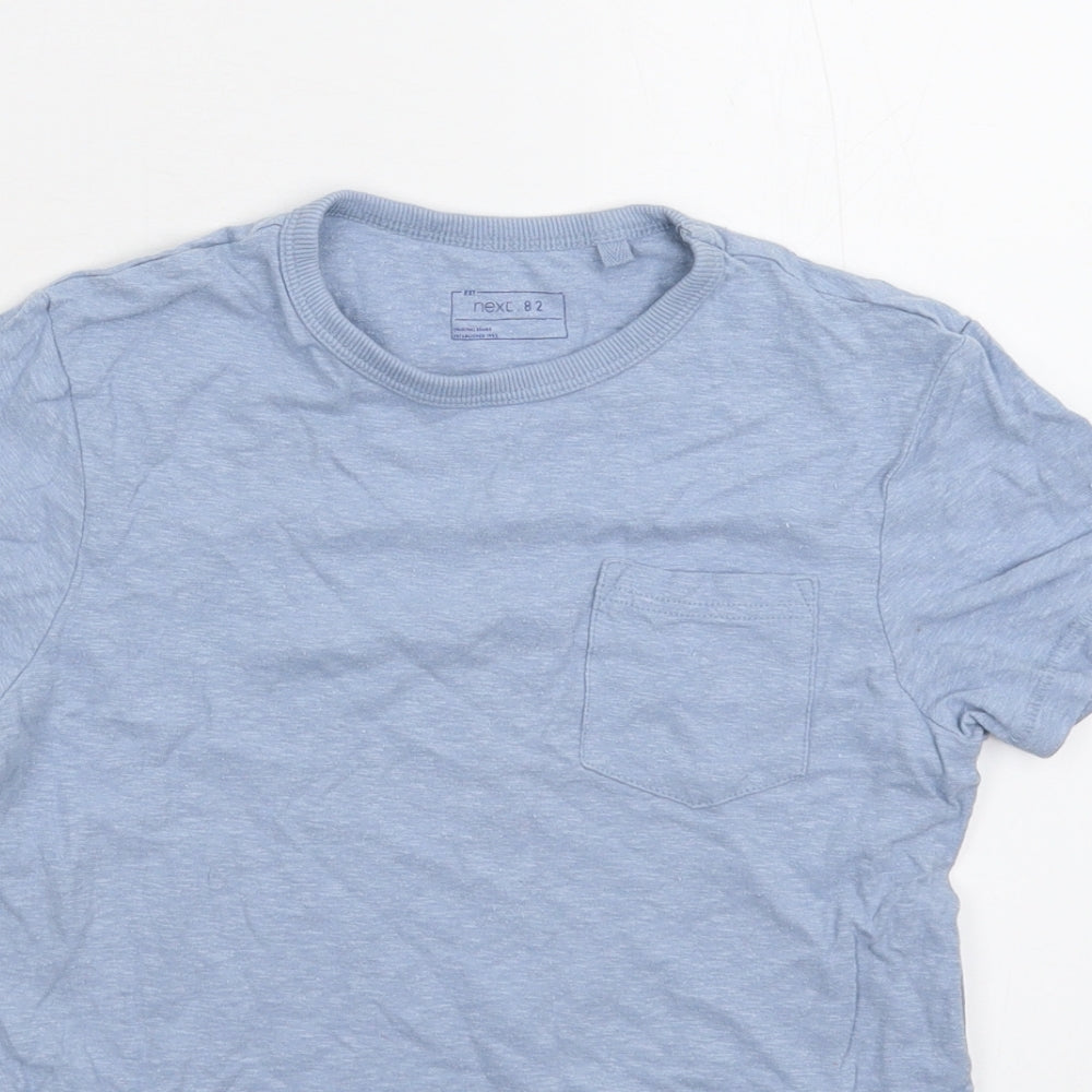 NEXT Boys Blue   Basic T-Shirt Size 7 Years