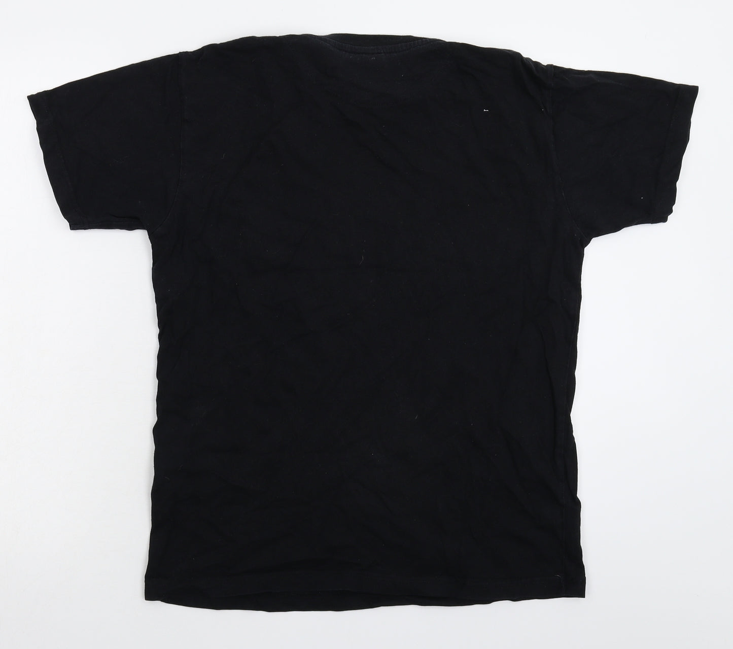 Team Black Mens Black    T-Shirt Size S