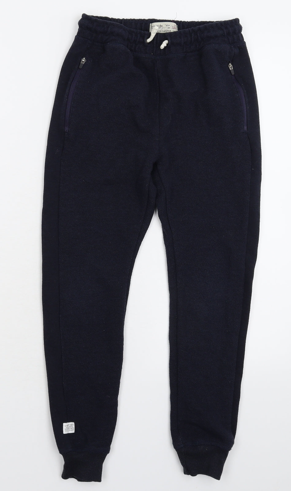 Zara Boys Blue   Jogger Trousers Size 9 Years