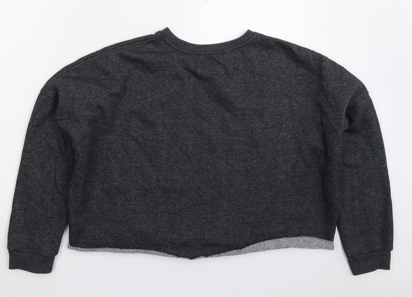 Primark Womens Grey   Pullover Sweatshirt Size 12  - Oversized