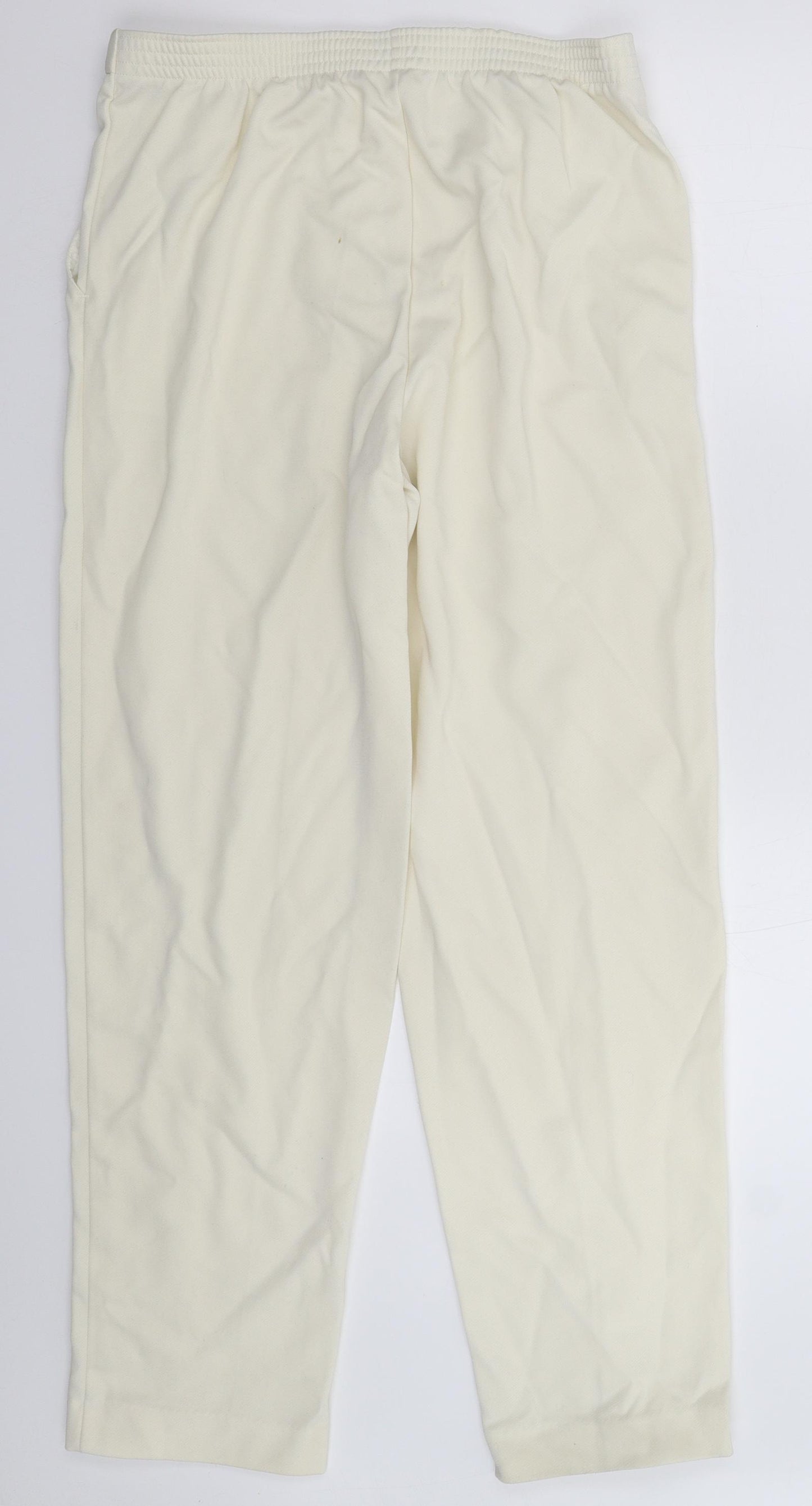 Bukta Womens White   Trousers  Size 34 in L31 in