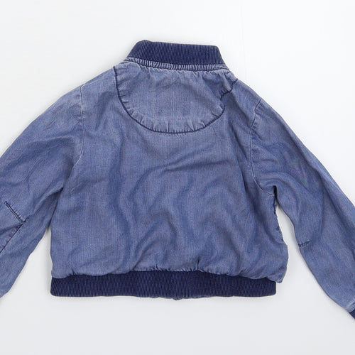 NEXT Boys Blue   Bomber Jacket Jacket Size 3 Years
