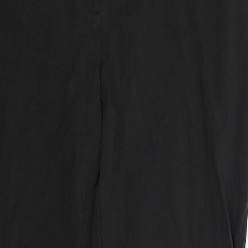 Marks and Spencer Womens Black   Trousers  Size 14 L28 in