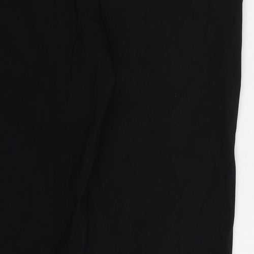 Marks and Spencer Womens Black   Dress Pants Trousers Size 12 L31 in