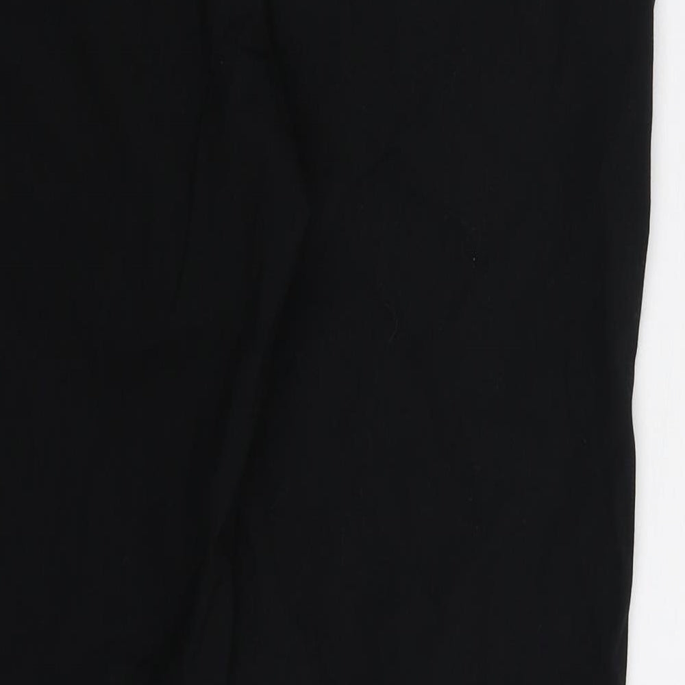 Marks and Spencer Womens Black   Dress Pants Trousers Size 12 L31 in