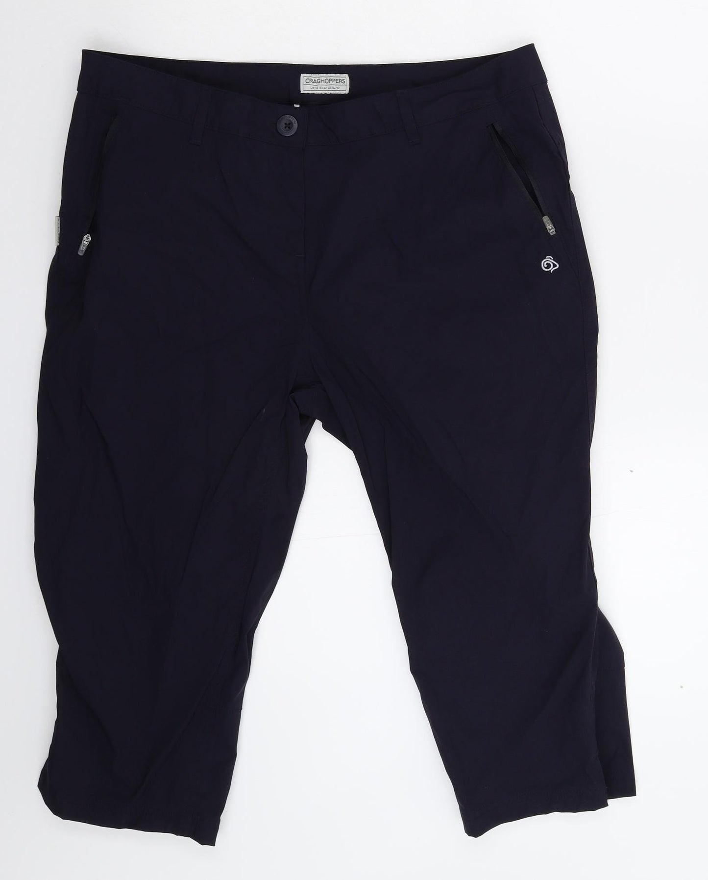 Craghoppers Womens Blue   Cropped Trousers Size 16 L20 in