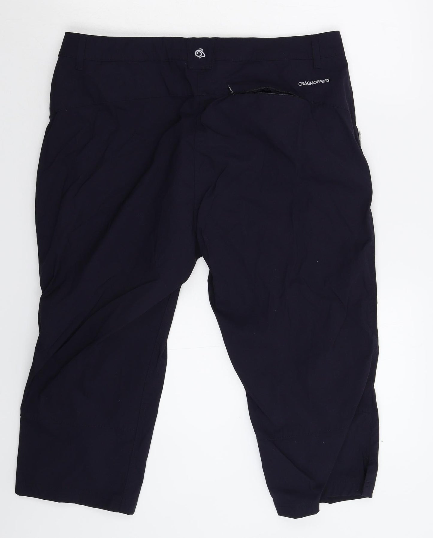 Craghoppers Womens Blue   Cropped Trousers Size 16 L20 in