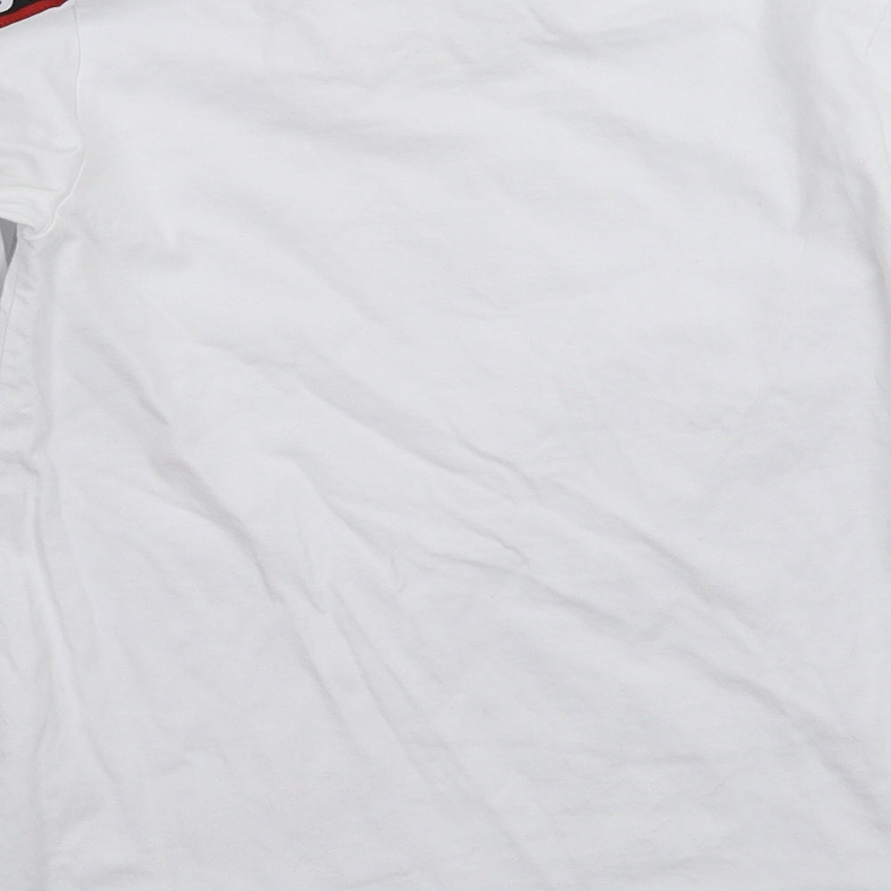 Hype Boys White   Basic T-Shirt Size 11-12 Years