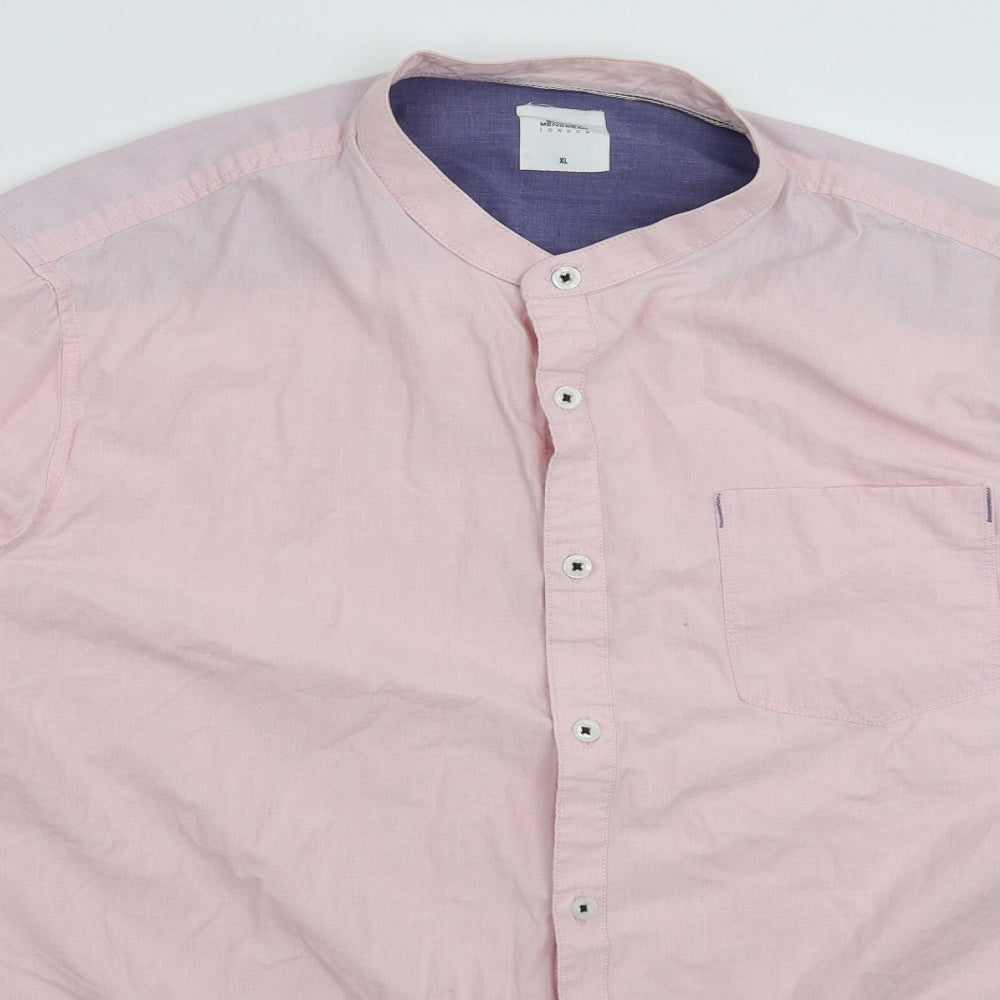 Burton Mens Pink    Button-Up Size XL