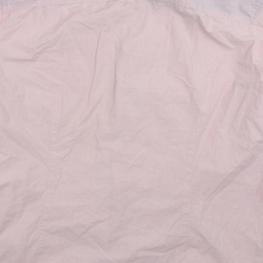 Burton Mens Pink    Button-Up Size XL