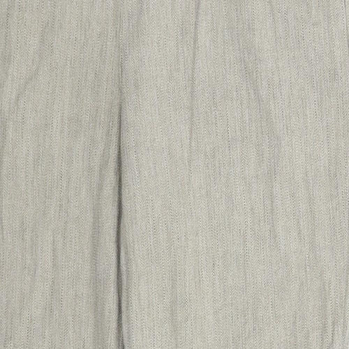 Marks and Spencer Womens Grey Herringbone  Trousers  Size 16 L30 in