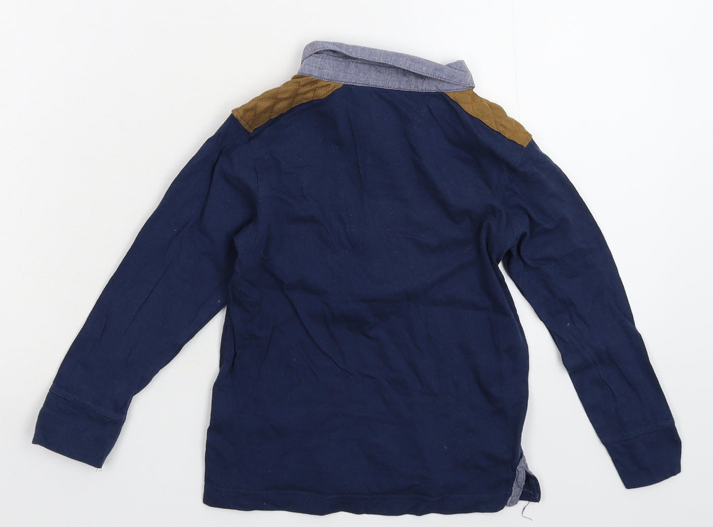 Rebel Boys Blue   Basic Polo Size 3-4 Years