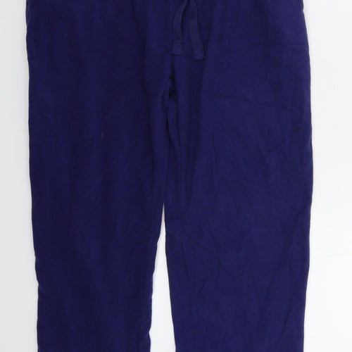 Crane Womens Blue  Fleece Cami One Piece Size 10