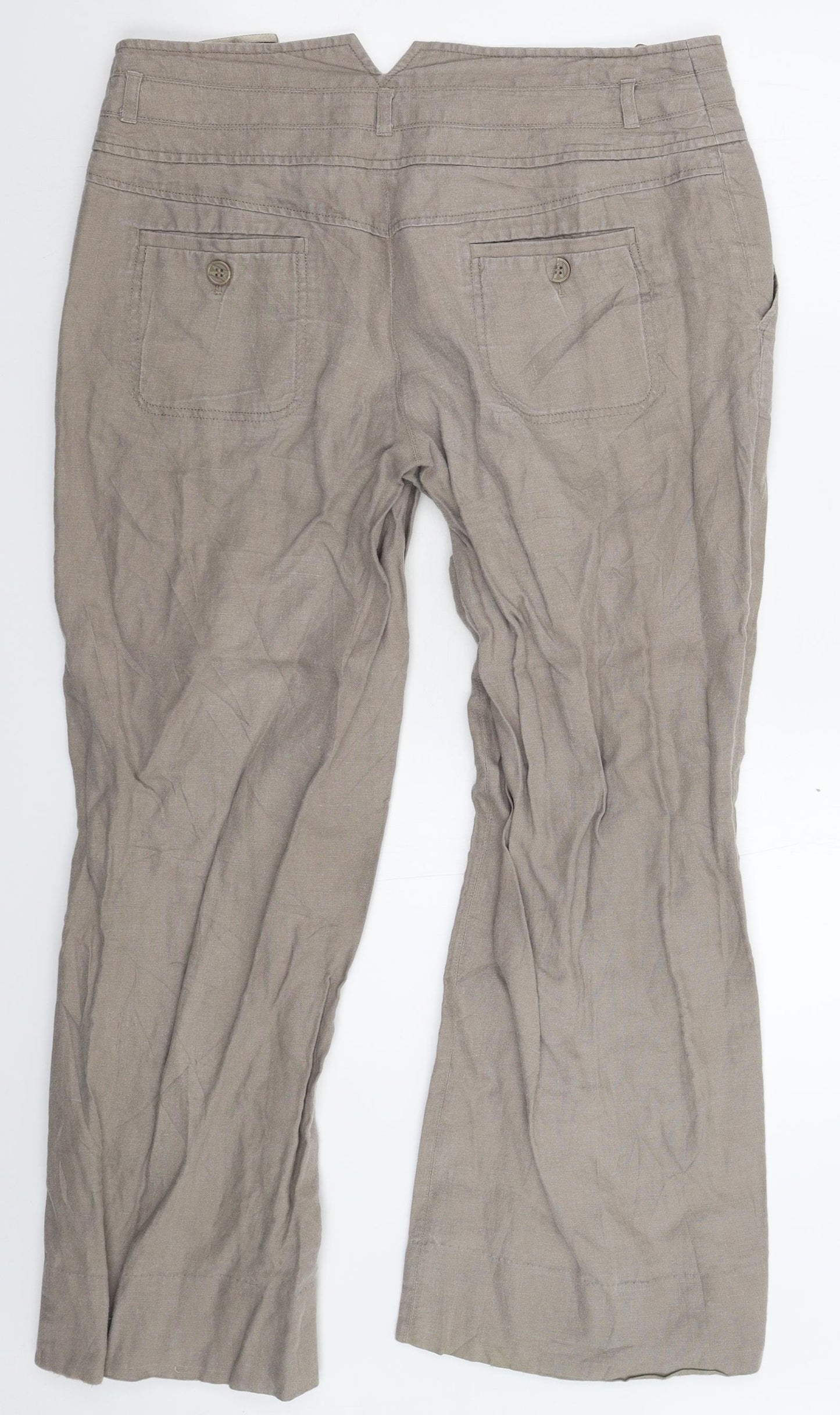 NEXT Womens Grey   Trousers  Size 16 L29 in