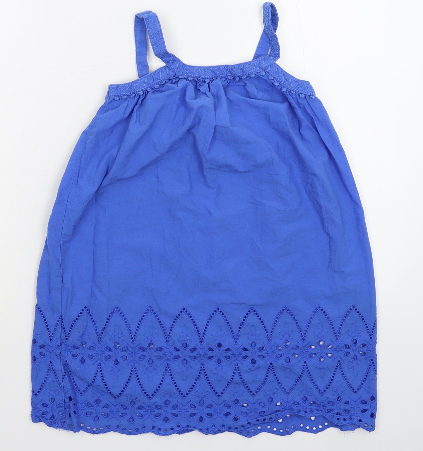 H&M Girls Blue   Tank Dress  Size 6-7 Years