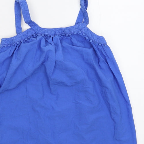 H&M Girls Blue   Tank Dress  Size 6-7 Years