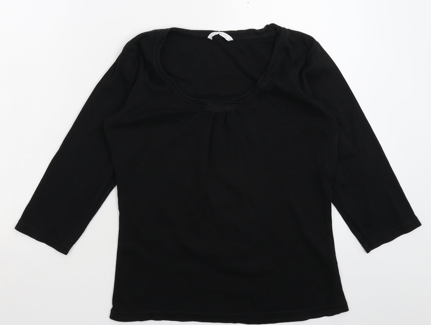 Matalan Womens Black   Basic T-Shirt Size 16