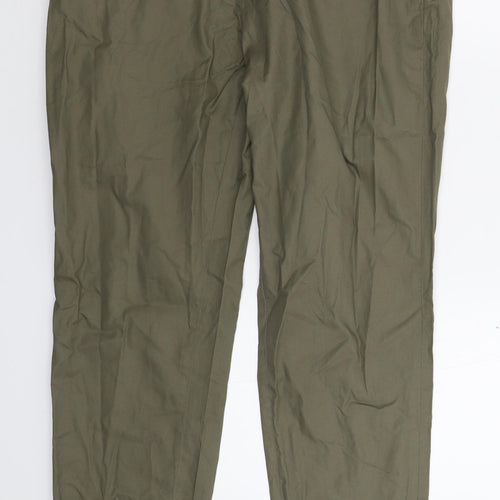 H&M Womens Grey   Chino Trousers Size 38 L33 in