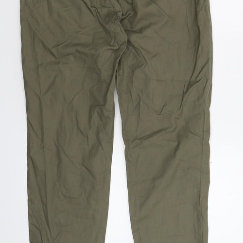 H&M Womens Grey   Chino Trousers Size 38 L33 in