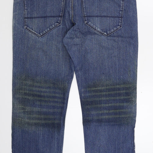 TU Womens Blue  Denim Straight Jeans Size 38 L30 in