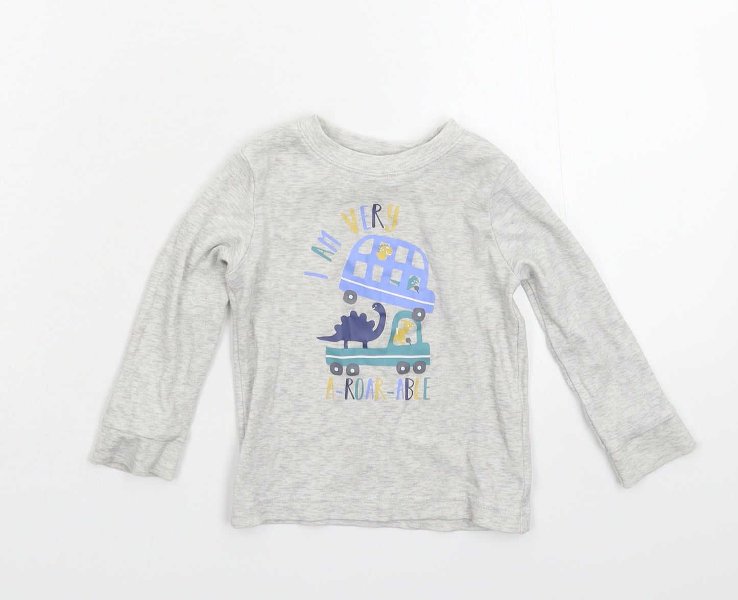 George Baby Grey   Basic T-Shirt Size 9-12 Months