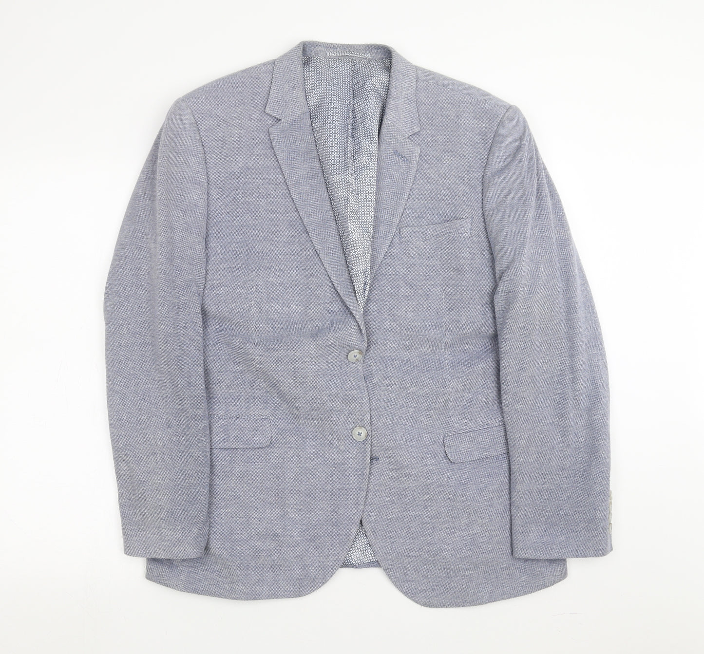 Primark Mens Blue   Jacket Blazer Size L