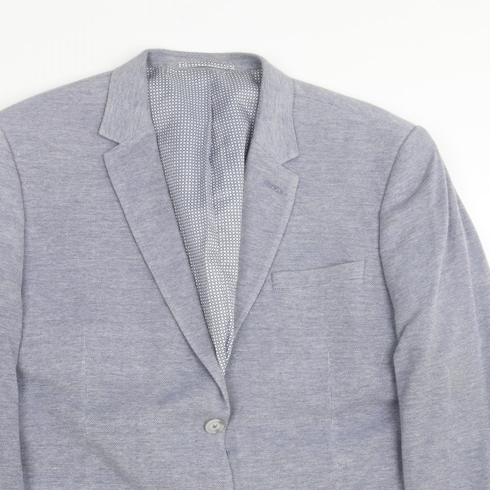 Primark Mens Blue   Jacket Blazer Size L