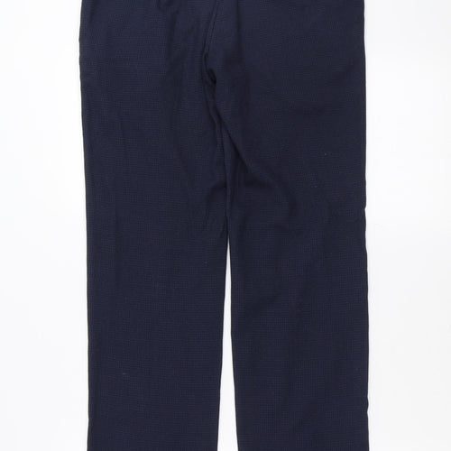 Preworn Mens Blue Check  Trousers  Size 30 in L31 in