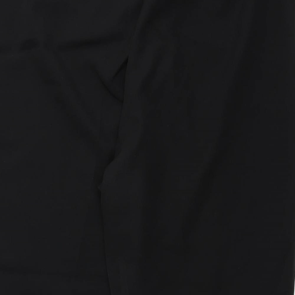 Meghan Womens Black   Trousers  Size 30 L25 in