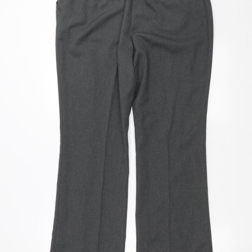 Sainsburys  Womens Grey   Trousers  Size 14 L31 in