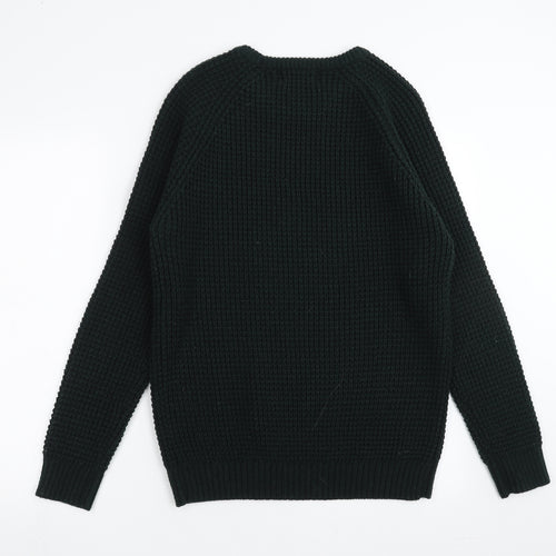 Sainsburys  Mens Green   Pullover Jumper Size M