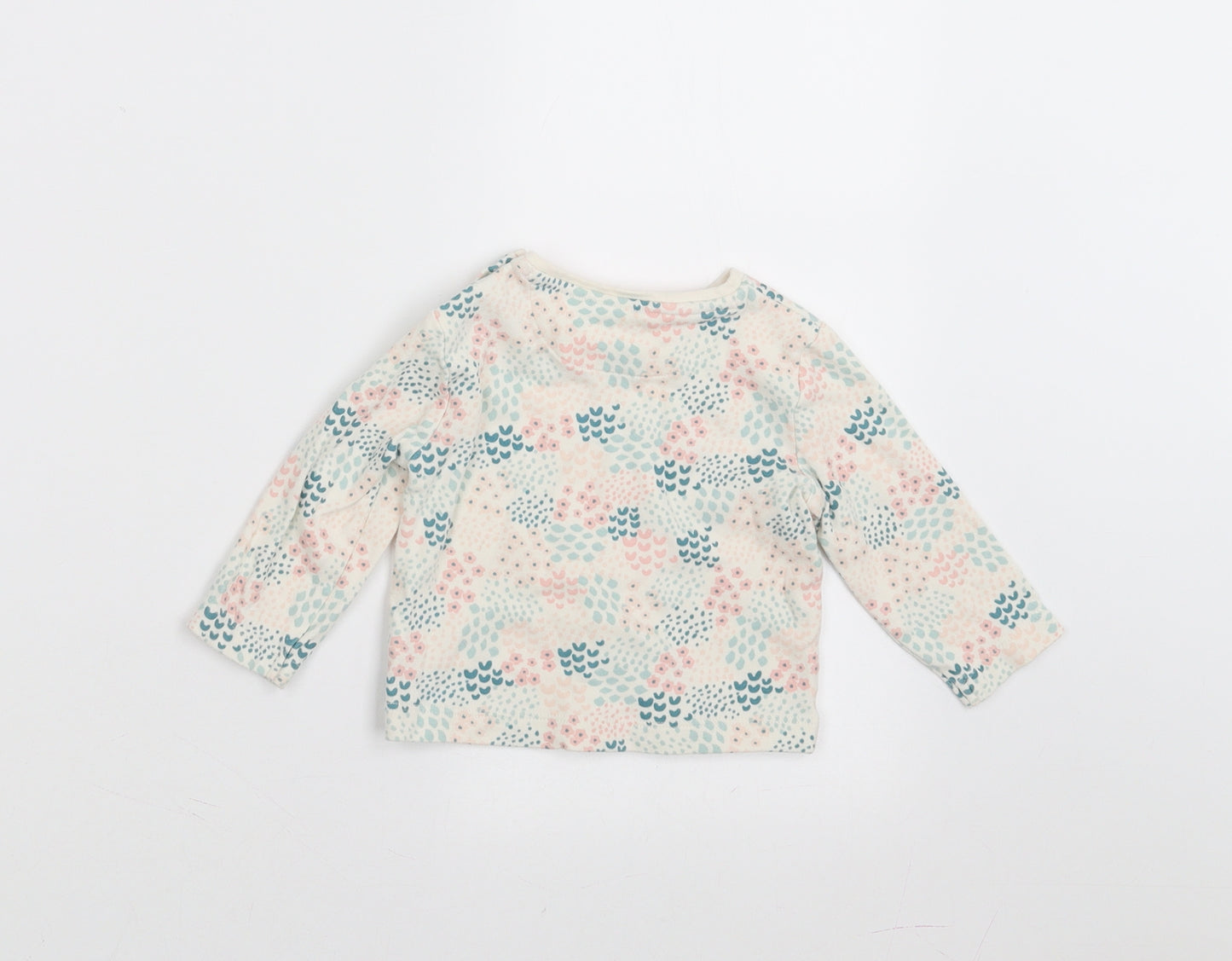 Mini Club Girls Multicoloured Floral  Basic T-Shirt Size 6-9 Months