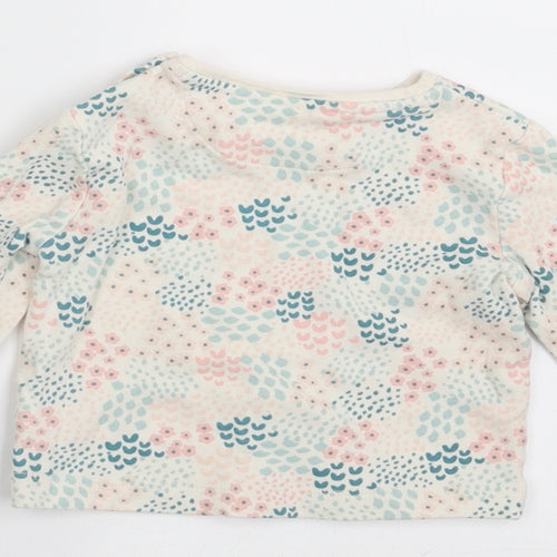Mini Club Girls Multicoloured Floral  Basic T-Shirt Size 6-9 Months
