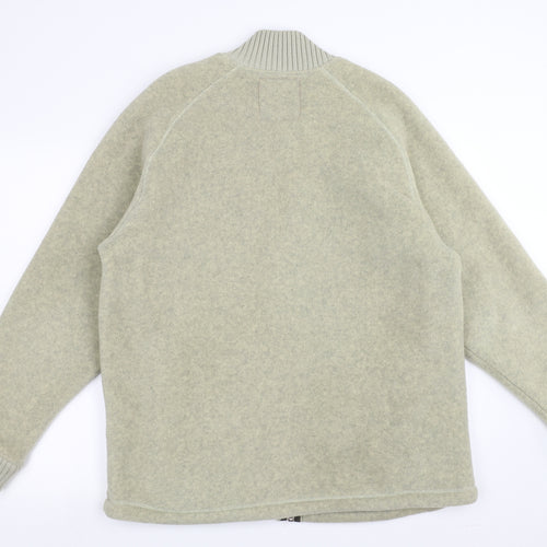 Marks and Spencer Mens Green  Fleece Jacket  Size XL