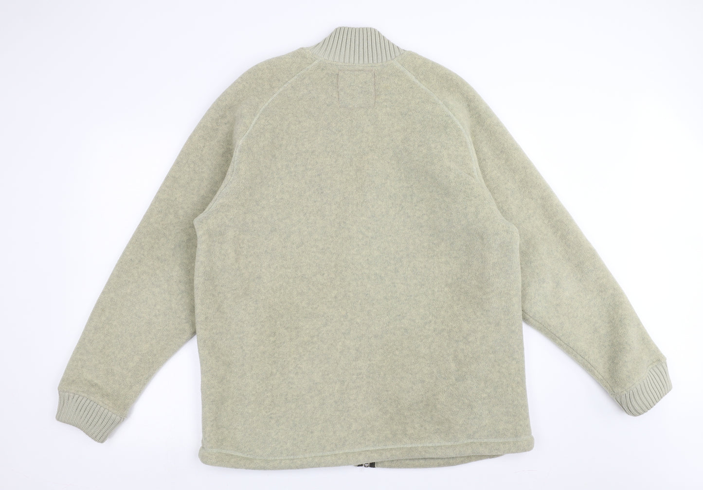 Marks and Spencer Mens Green  Fleece Jacket  Size XL