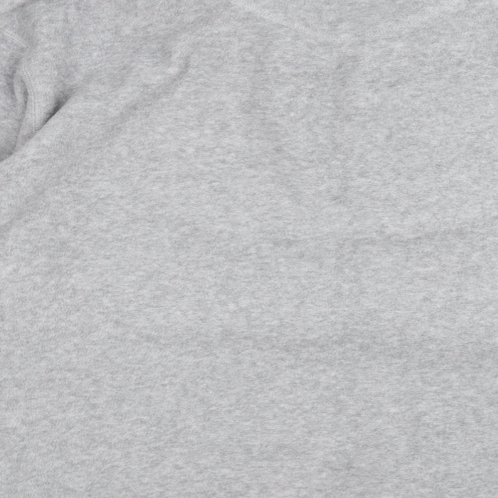 Authentic Sportswear Womens Grey  Fleece Pullover Jumper Size 14