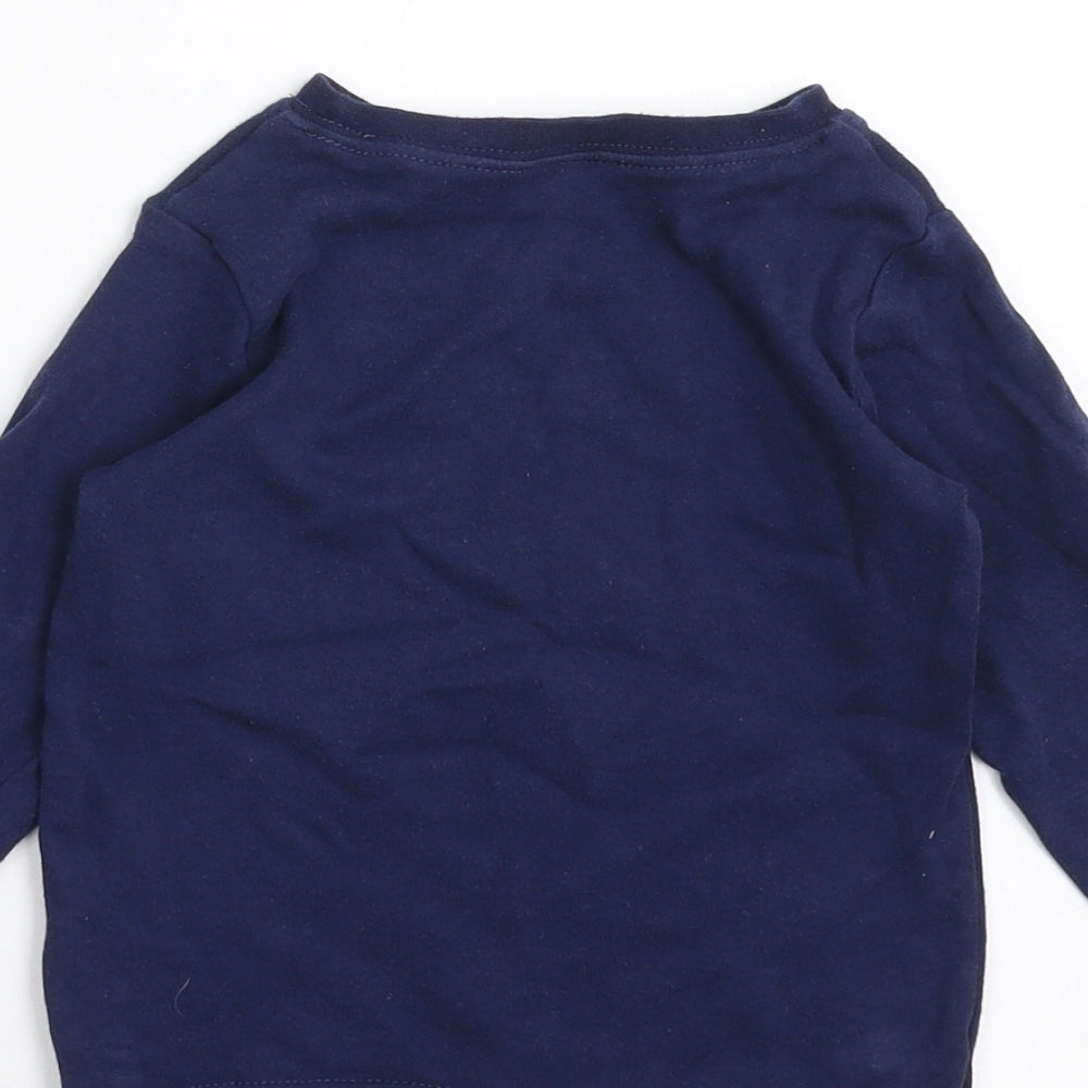 George Boys Blue   Basic T-Shirt Size 2-3 Years  - big adventure