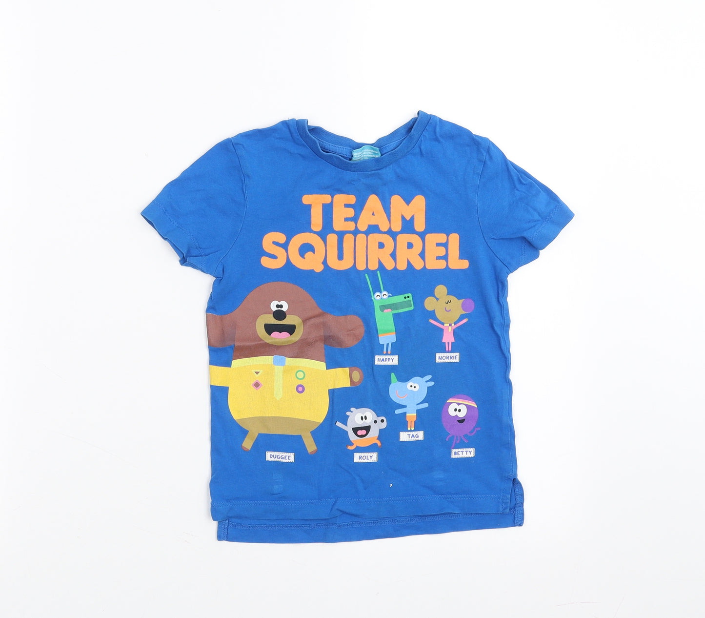 George Boys Blue   Basic T-Shirt Size 2-3 Years  - Hey Duggee