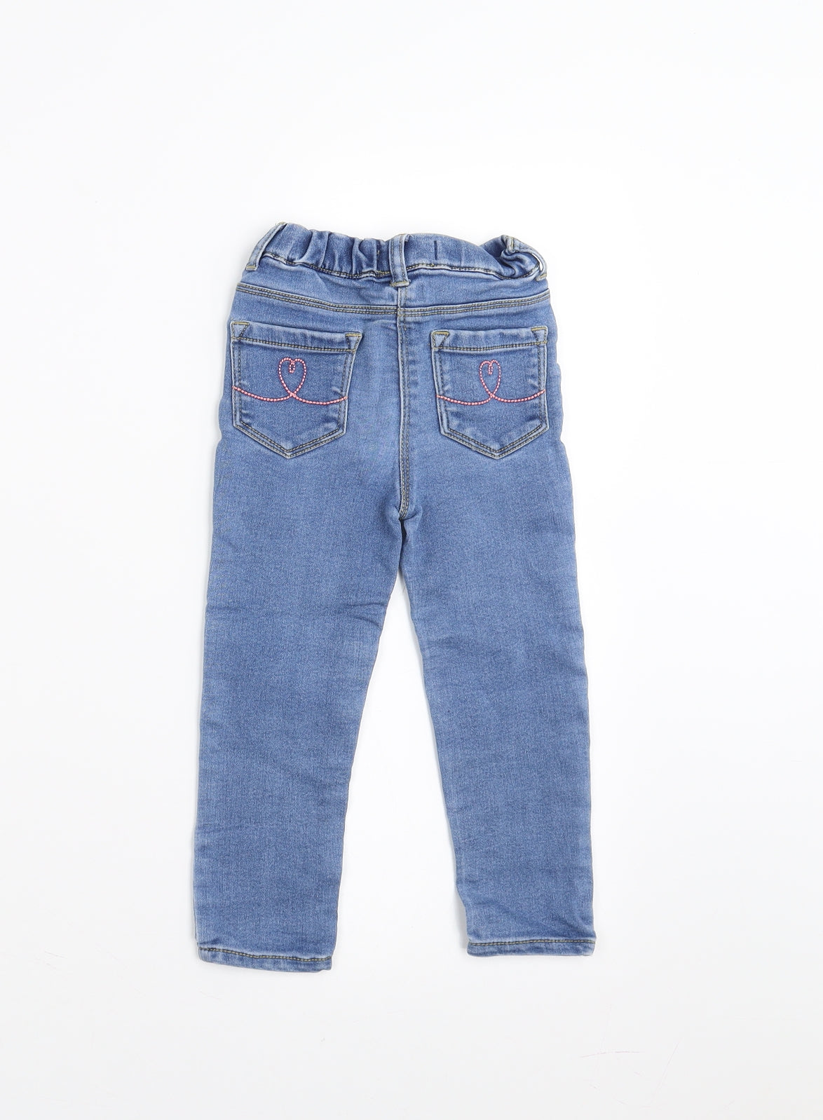 Primark Girls Blue  Denim  Jeans Size 18-24 Months  - skinny fit