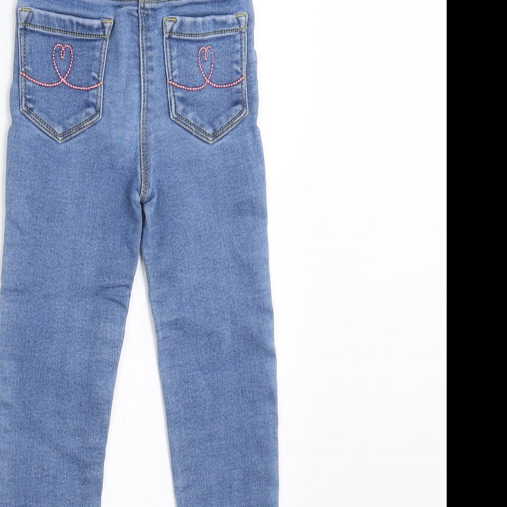 Primark Girls Blue  Denim  Jeans Size 18-24 Months  - skinny fit