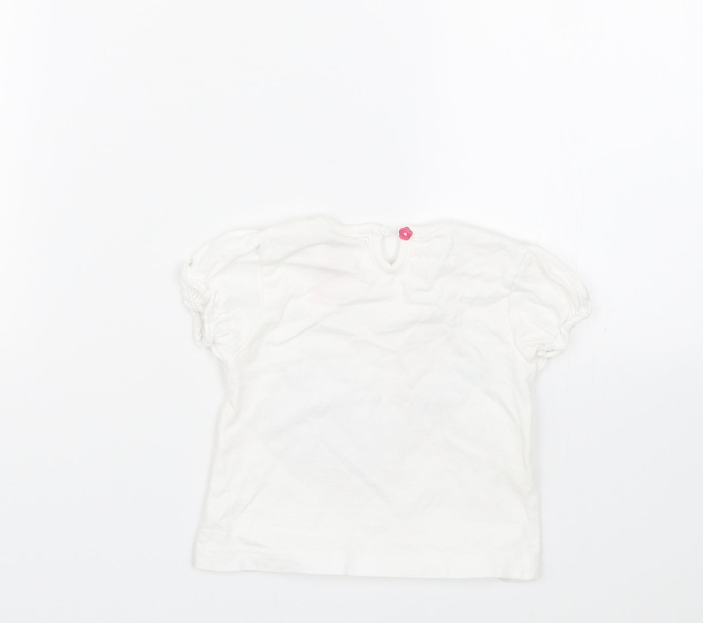 Primark Girls White Striped  Basic Dress Shirt Size 11-12 Years