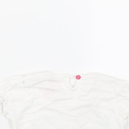 Primark Girls White Striped  Basic Dress Shirt Size 11-12 Years