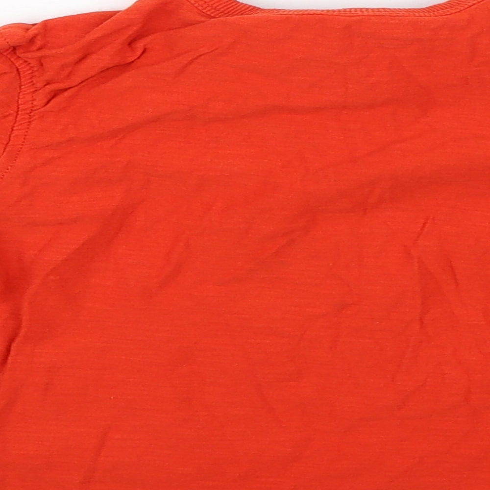 George Boys Red   Basic T-Shirt Size 4-5 Years